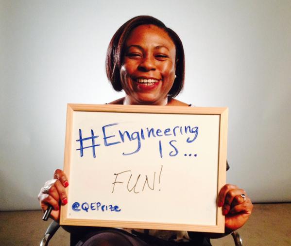 QEPrize's tweet image. #EngineeringIS fun! - Bukky Bird @Tesco
