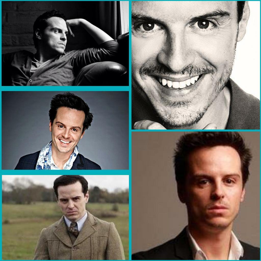 Were just alike, you and I. Except were boring. Were on the side of the angels.HAPPY BIRTHDAY ANDREW SCOTT !  