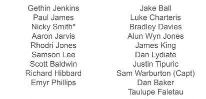 BBCSportWales's tweet photo. Wales squad announced for the 2014 Autumn Internationals. 

Forwards » http://t.co/pTc1CFqV05