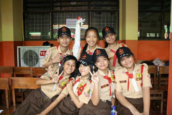 sore-sore gini liat2 foto lama, ketemu foto ini hahah (#1,2,3) #Pramukaksi