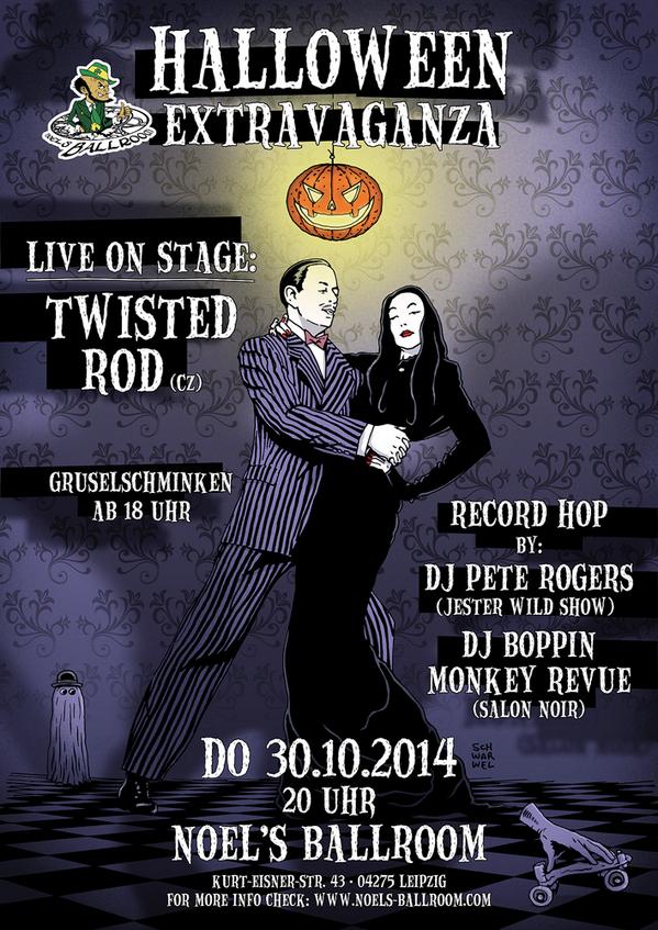 Halloween Extravaganza! Am 30.Oktober 20:00 - bit.ly/1t7LFCi