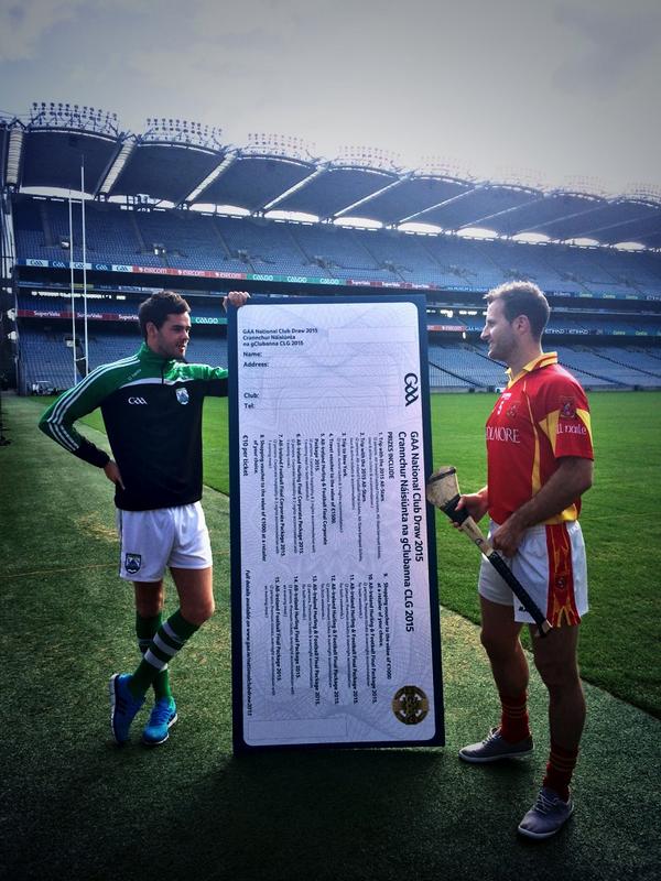 officialgaa's tweet photo. The 2015 #NationalClubDraw launches in @CrokePark today. #GAA http://t.co/viz93thfYn