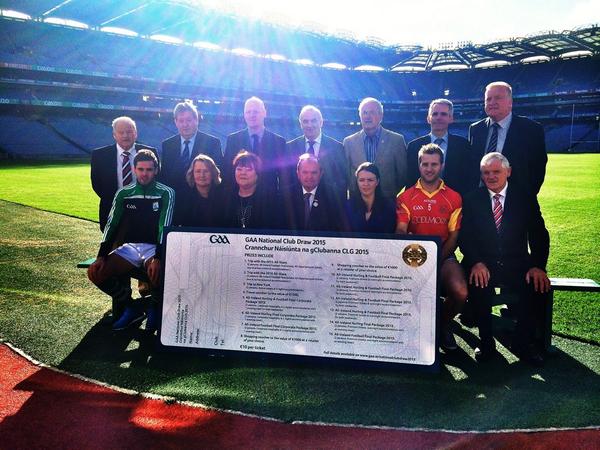 officialgaa's tweet photo. The 2015 #NationalClubDraw launches in @CrokePark today. #GAA http://t.co/viz93thfYn