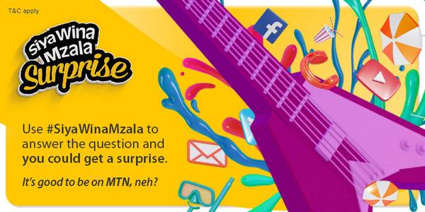 MTNza's tweet photo. You have 30 seconds to share your summer jam! Tweet using #SiyaWinaMzala for a chance to get a surprise! http://t.co/m5OVX21qxs