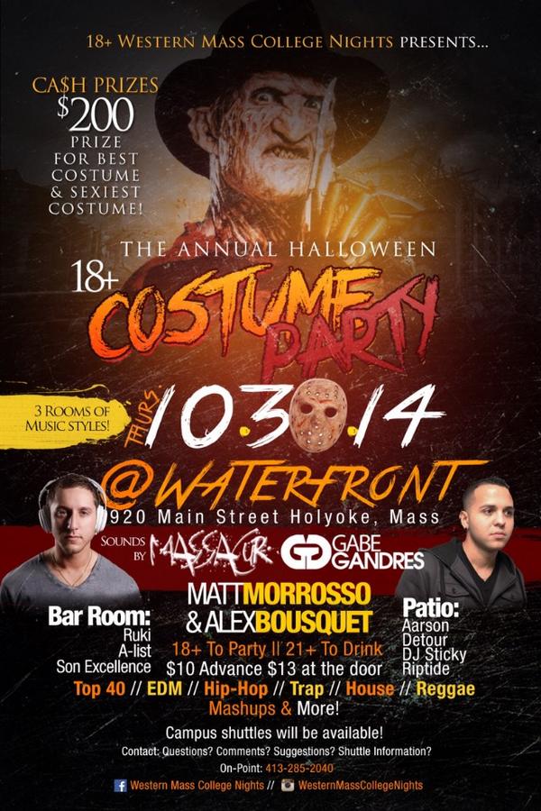 WMCN2014's tweet photo. Halloween party next week ! 
10 in advance 
13 at door
@me on how to get yours for 8 ! http://t.co/fYjLdaKCW3