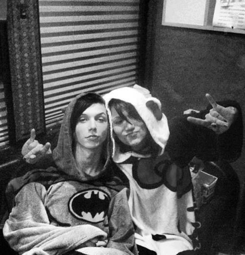 I love my friend Mack she's awesome! *i smirked* but Batman though..