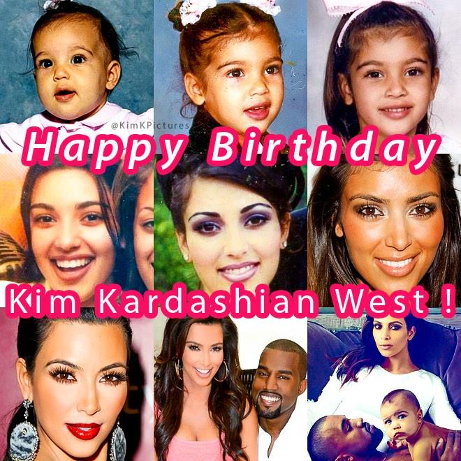 Happy birthday Kim Kardashian West! You have such a big heart and thats why i love you so much! Love you Kim!   