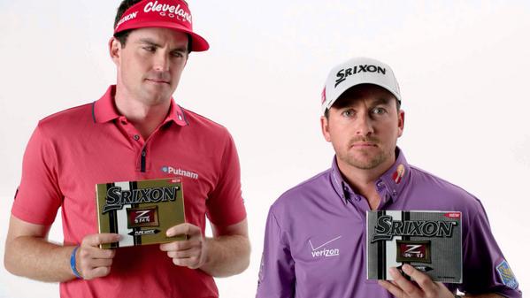 SrixonGolf's tweet photo. Just announced: @Keegan_Bradley &amp; @Graeme_McDowell are teaming up to create a craft beer line http://t.co/PCtfhdtwU3 http://t.co/RhwWTwnyln
