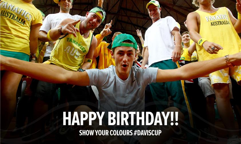 Happy Birthday to Bernard Tomic! Tomic made his debut in 2010 and has a 12-2 win-loss record! 