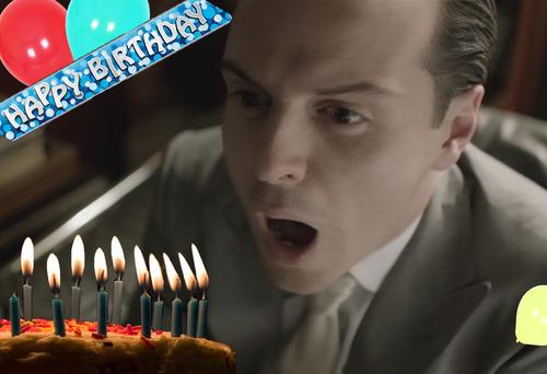 THN wishes a happy, happy birthday to the incomparable Andrew Scott! 