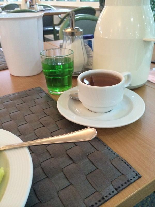 ContractSlayer's tweet image. #reha
#Schlaganfall2014 
Das Essen ist wirklich gut und abwechslungsreich.