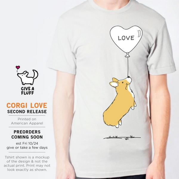 Get excited - The second release is coming! #corgilove #corgishirt #corgitshirt