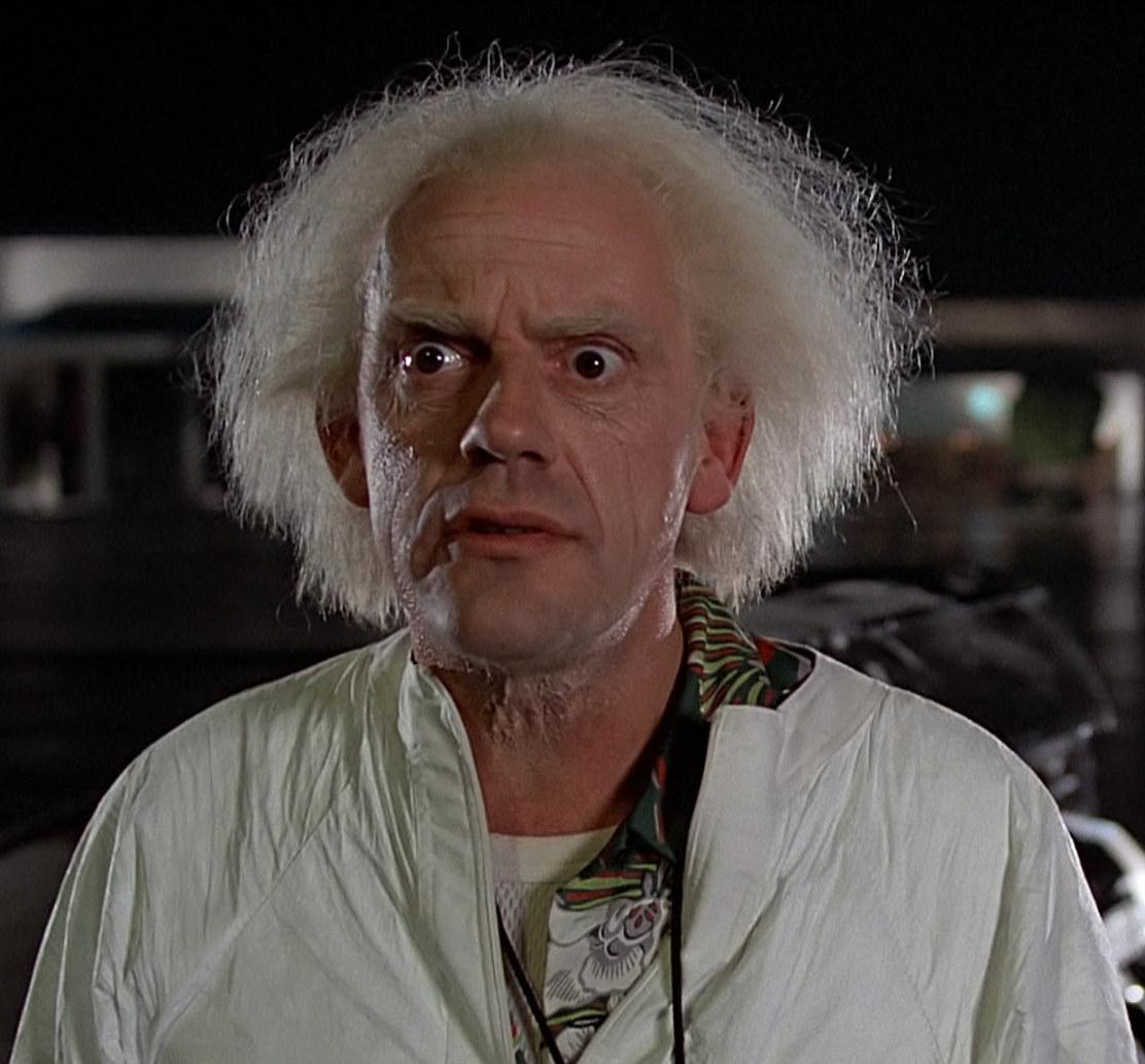 Happy birthday to Christopher Lloyd, the true Master of time travel. 