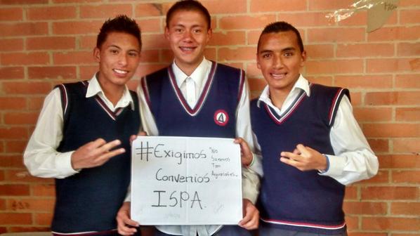 Edwar_Mfc29's tweet photo. #ExigimosConveniosISPA  #FuerzaIspa Si Se Puede Siempre Serán Los Mejores : D http://t.co/jLTklvKmQI