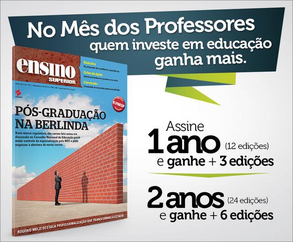 editorasegmento's tweet image. Aproveite o Mês dos Professores, assine e receba mais conteúdo. Acesse: goo.gl/Ajx1sc #MêsdosProfessores