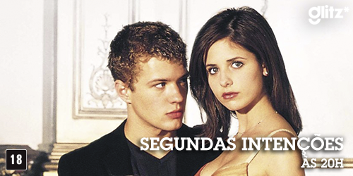 Sarah Michelle Gellar e Ryan Phillippe estão juntos no polêmico longa Segundas Intenções. Assista hoje, no Glitz*.