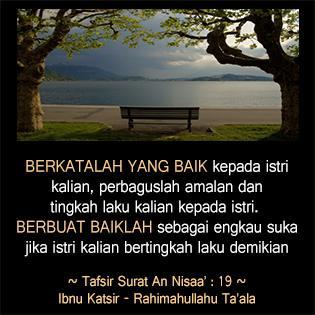 bbg_alilmu's tweet photo. Berkatalah yang baik kepada istri.... (Dp dakwah).... http://t.co/tQlereu7i9