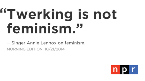 .@AnnieLennox on reinterpreting classic songs, feminism, Beyonce &amp; nostalgia. n.pr/1CPtVeZ <a href="/nprmusic/">NPR Music</a>