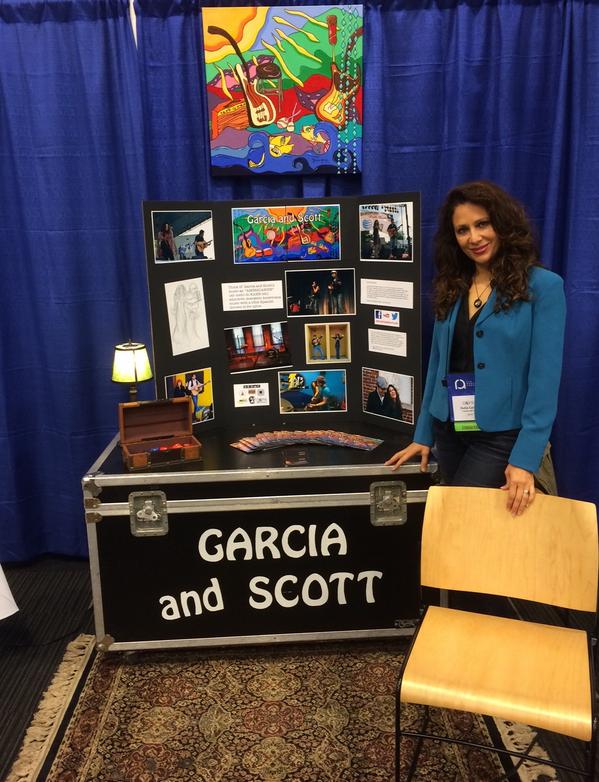 GarciaandScott's tweet photo. Our booth @ Annual OAPN Conference. Having  a blast so far! Meeting some great people. We showcase TUE! We're PUMPED! http://t.co/AVYiJwUEWU