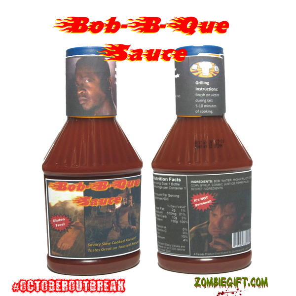 ZombieGifts's tweet photo. #OctoberOutbreak RT to Enter to win a bottle of Terminus inspired Bob-B-Que Sauce! http://t.co/3MshTNiJM2