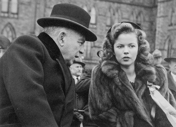 What Did William Lyon Mackenzie King and Shirley Temple Black Look Like  in 1944 