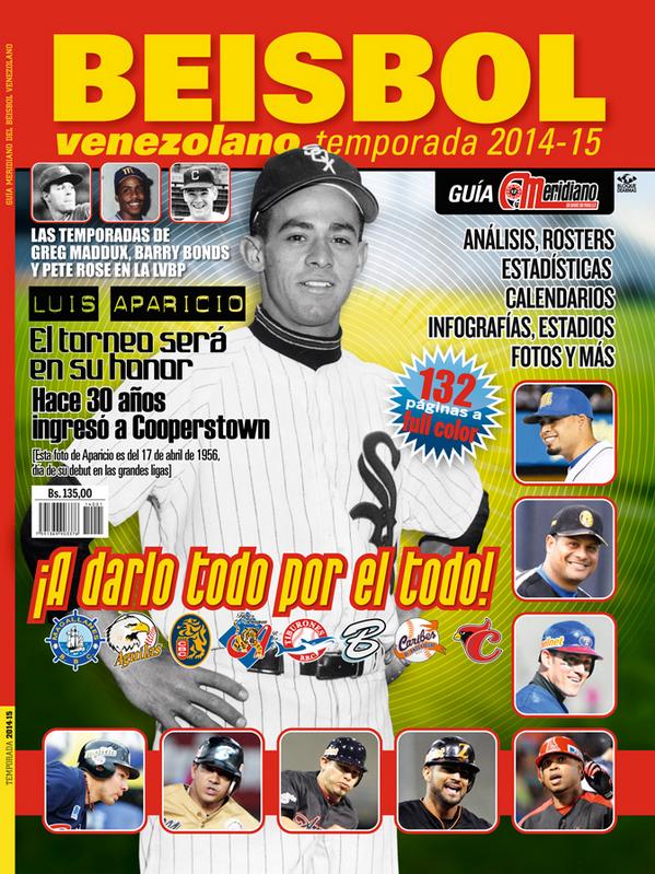 Meridianoonline's tweet photo. A la venta la revista más completa del béisbol venezolano, con información detallada de los 8 equipos #LVBP !Buscala! http://t.co/mbjKb1UOEu