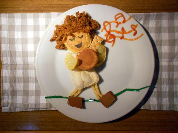 sheilafiah's tweet photo. #Lumia930 #UltimateSound edible music made from crackers, abon, lemon, potato, chocolate, sauce and kerupuk! http://t.co/wxXQfA4slN