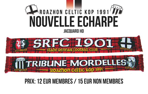 Sticker Rennes Ultra - Écharpe Supporter Kop RCK Stade Rennais SRFC Antifa