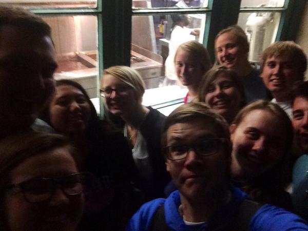 creighton_SCSJ's tweet photo. Beignets for the Jays. #NOLA #ServiceJustice Trips http://t.co/cLF0J1gD78