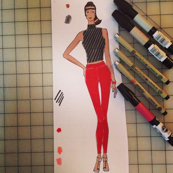 sewknits's tweet photo. Working on the leggings pattern and videos for construction &amp; custom leggings. #anygivensewday #leggings #sewknits http://t.co/QBwMiLcUp0