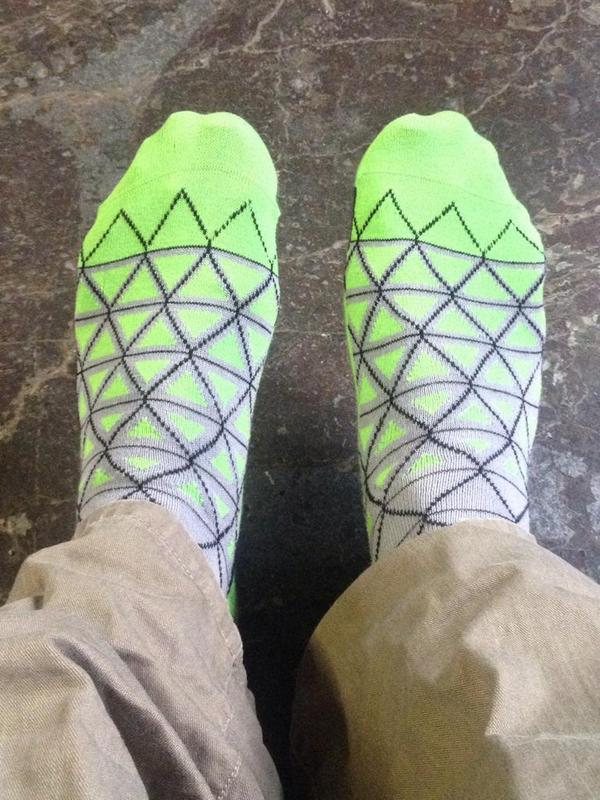 <a href="/kellyziegner/">Kelly Ziegner</a> How's this? <a href="/LYFsocks/">Love Your Feet Socks</a>