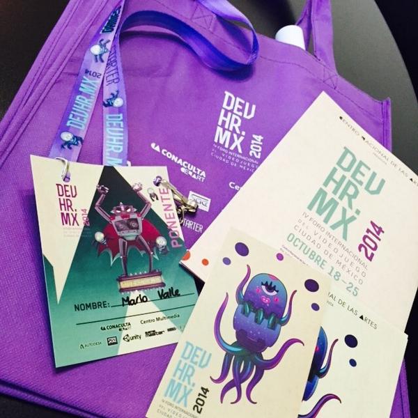 bilbeny's tweet photo. Paquete pongas a desarrollar videojuegos de una vez por todas. (Gracias @devhrmx por la invitación!) #DEVHRmx http://t.co/g9Rzn9ulzm