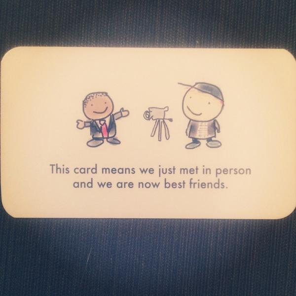4mamaHam's tweet photo. “@iamkidpresident: We have special cards we give people we meet when we're out and about: http://t.co/ZWQmDxye23” @OkayFokay This is so you