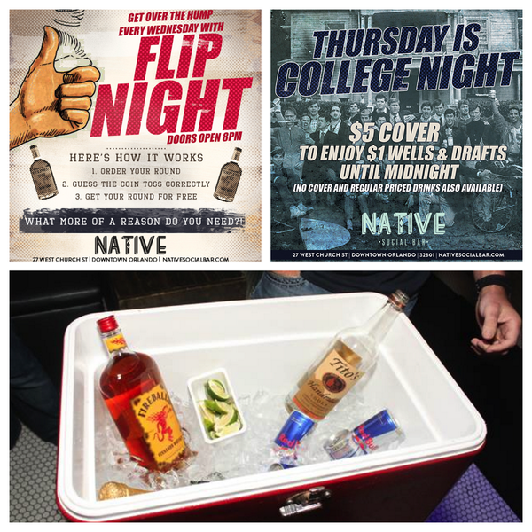 NativeSocialBar's tweet photo. Here's a look at what's coming up ya this week at #NativeSocialBar! http://t.co/GzZOupf7a9