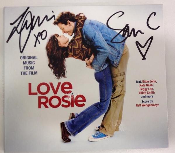 LionsgateUK's tweet photo. Who fancies getting their hands on 1 of 10 signed LOVE, ROSiE soundtracks!! Just RT to win! In cinemas TOMORROW! http://t.co/Zb0kwbBoPk