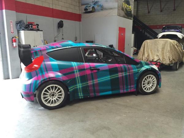 nrobertsrally's tweet photo. I am so stoked to be running an @olsbergsmse Lite car at the @RedBullGRC event in Las Vegas during SEMA #PLANNEL http://t.co/duoxZqjTPT