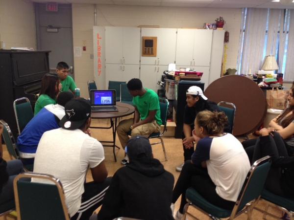YJS_wsncc's tweet photo. #BoysandGirlsClub of @WestScarborough doing their presentation for the youth! #got2change #leadershipprogram http://t.co/u4GlesBej8