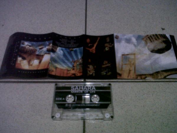 Sahara Mirror Of Life cassette format released by Sahara Management