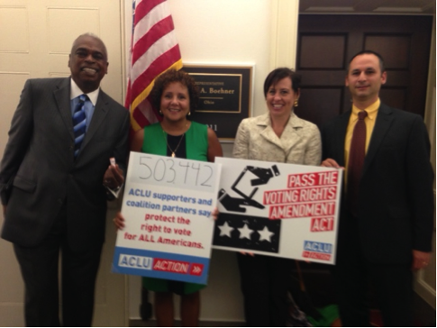 philtan's tweet photo. .@SpeakerBoehner Over 500k asked you to #RestoreVotingRights. Pass the #VRAA now! https://t.co/4ywdgkMAMH v @aclu https://t.co/Ty2M63I9JW