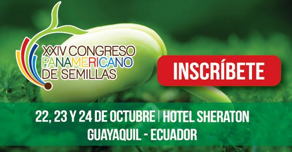 Buenos días faltan 1 día para el XXIV Congreso Panamericano de Semillas.
Inscríbete: bit.ly/1tctK8b