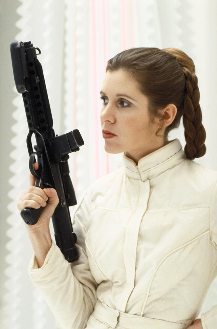 To the actress who brought us one the most iconic characters in sci-fi: Happy Birthday Carrie Fisher! 