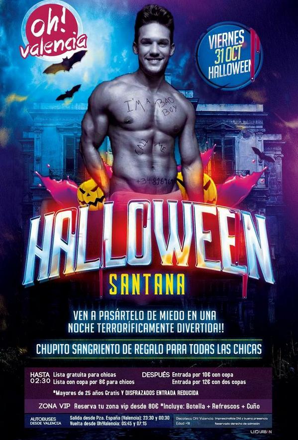 Este 31 octubre pasa la noche mas terrorifica de #halloween con <a href="/AlbertoSantana_/">Alberto Santana Sosa</a>