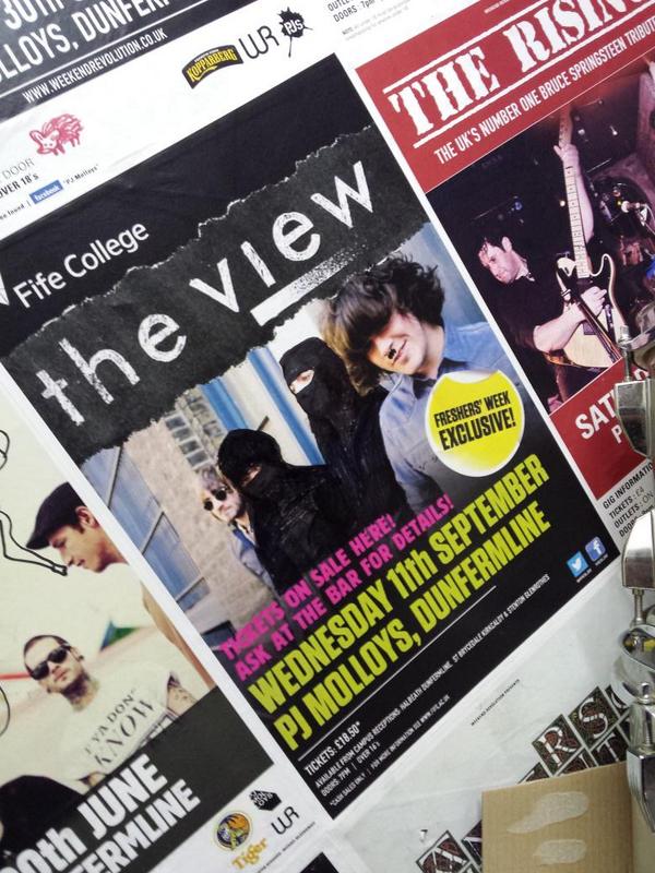 ScaryPeopleBand's tweet photo. We've now recovered from the weekend at @NME best venue nominee, PJ Molloys. The poster graffiti was a highlight. http://t.co/XmEmq3FrqR