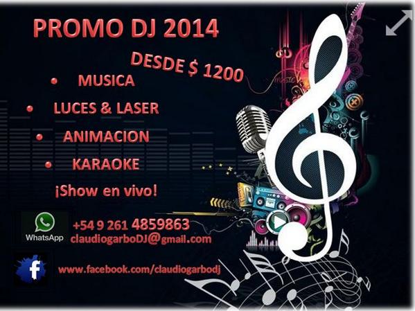 musica #Promo4MK #promo2014 desde $1200 154859863 #mendoza
