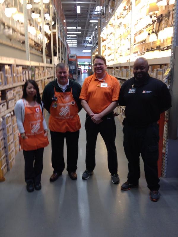 Excellent morning with Chris C. and Ashley T. -MET Safety with MEAS Bob and Safety Captain Rob at store 131!!