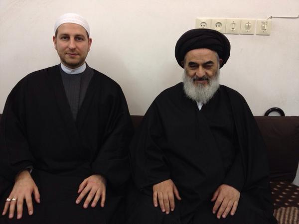 Image result for sadiq shirazi with ayatullah