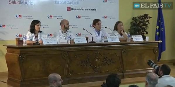 jl_cobo's tweet photo. Tto ébola= cuidados ¿Donde está el equipo de enfermeria que ha cuidado a Teresa? #visibilidad http://t.co/JuvJrj8XTV http://t.co/LAaWrqUMR4