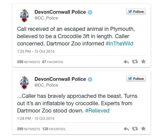ThePoke's tweet photo. Meanwhile in Devon - three tense minutes on Twitter. http://t.co/wCKFGtL9IA - via @cox_tom http://t.co/yNP3sYJLpx