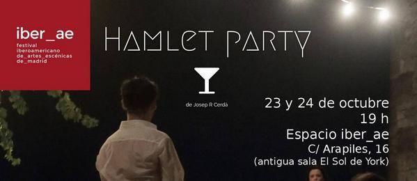 FontLlusa's tweet photo. “@iber_ae: Shakespeare se cuela en una fiesta en #HamletParty de @pepcerda http://t.co/UldvWJ6Ij1” Excel.lent!!!
