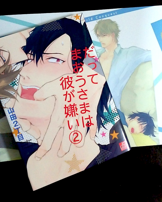 見本誌やら特典のかけ替えカバーが先日届いた^o^あと書店さんで展示してもらってるタペストリー見本も届いたけどA1くらいで思ってたより大きくて驚いたと同時に持て余している~(  ~'・_・`)~ 